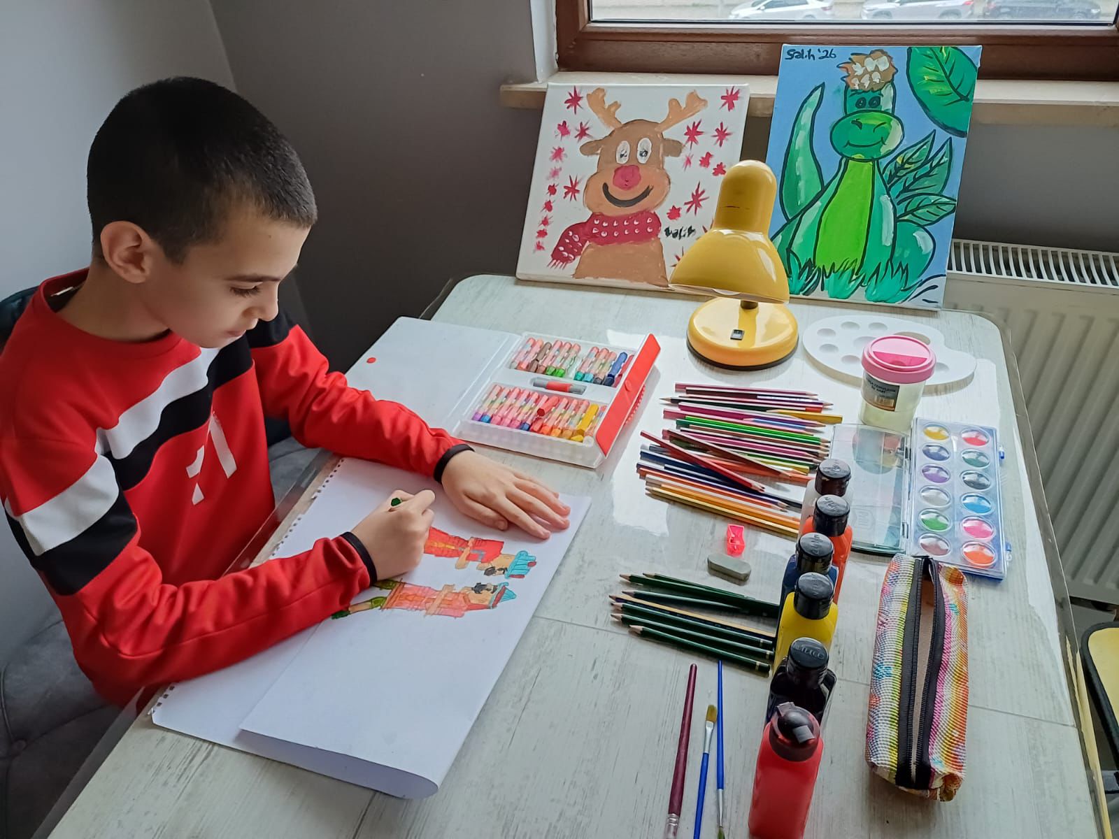 K�rfezli �zel Sporcu Salih, Yetenekleriyle Hayran B�rak�yor