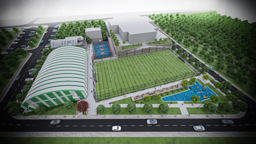 amltepe Spor Kompleksi in hale Gerekletirildi