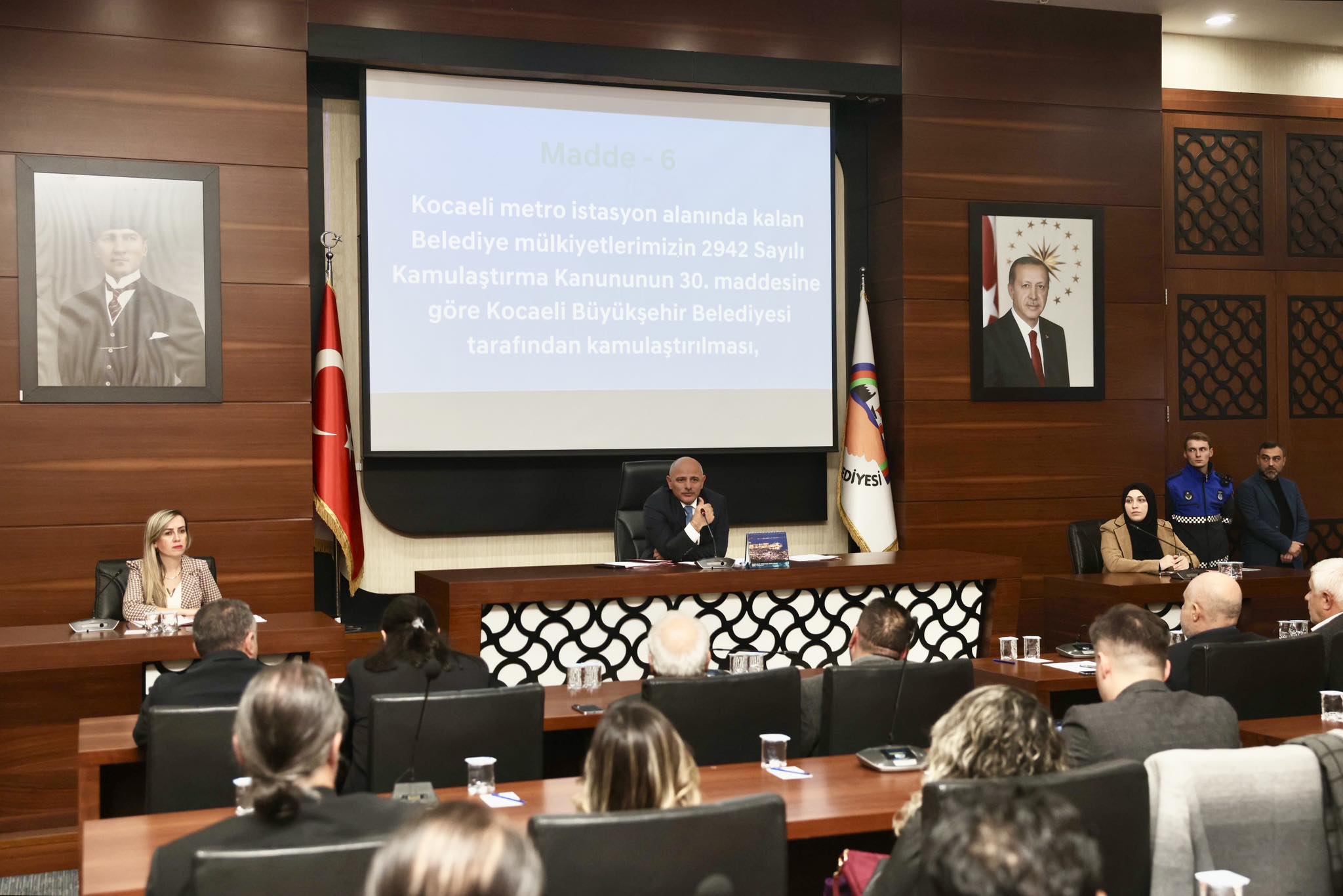 Krfez Belediyesinde Yln Son Meclisi Yapld