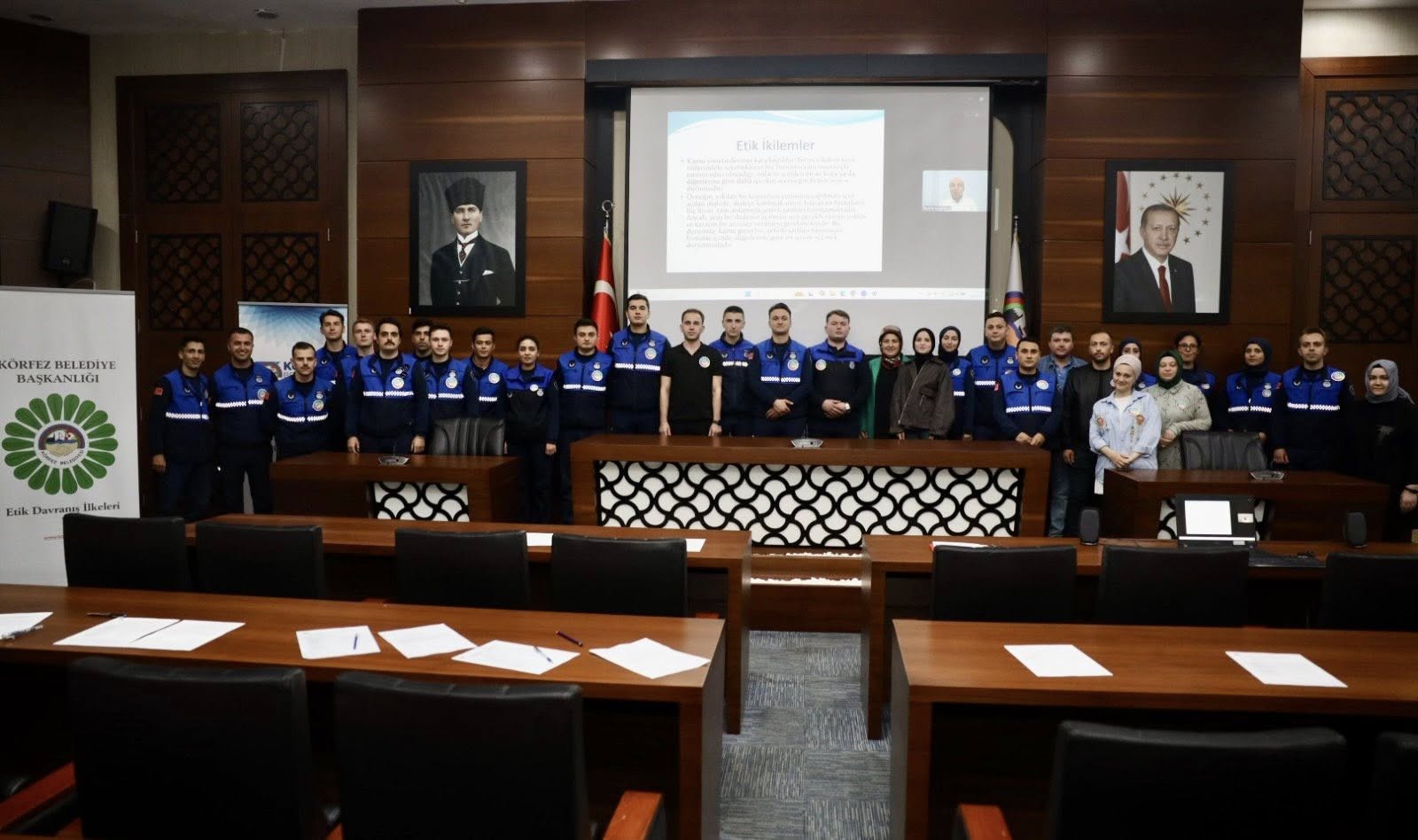 K�rfez Zab�tas��na �Yerel Y�netimlerde Etik� E�itimi