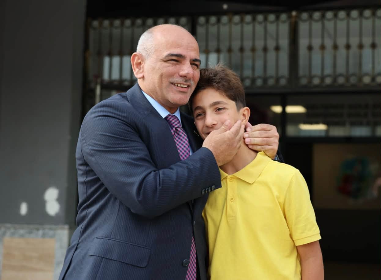Ba�kan S���t, Haftaya ��rencilerle Ba�lad�