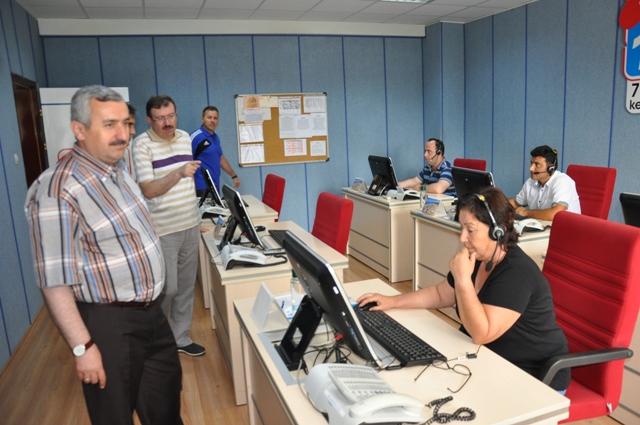 Ba�kan Baran ISU �al��malar�n� �nceledi