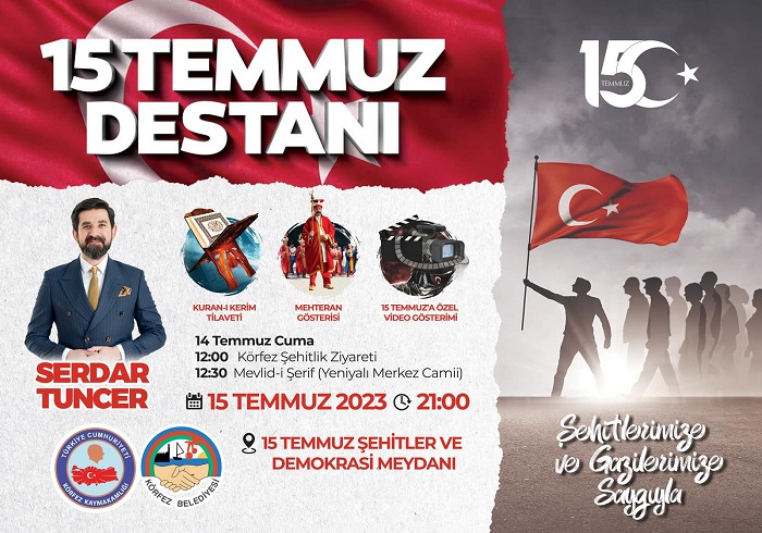 Krfezliler 15 Temmuzda Meydanlarda Olacak