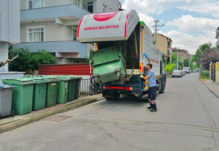 p Konteynrlar Ykanp Dezenfekte Ediliyor