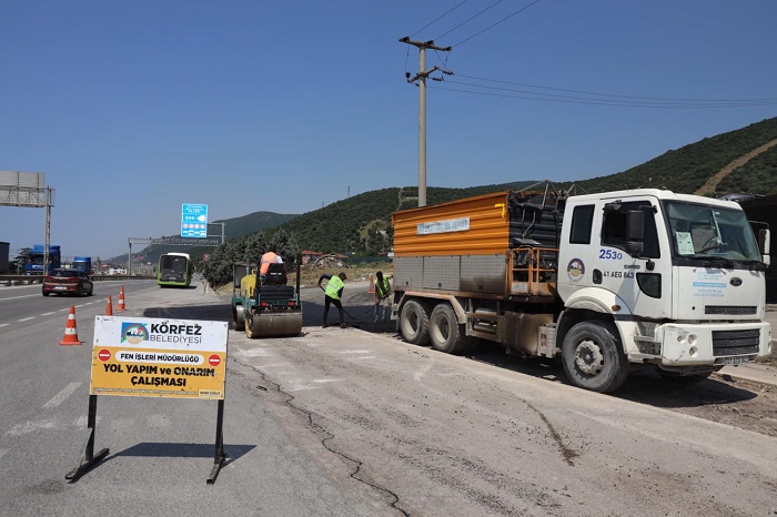 Krfezde Yollar Dzenleniyor