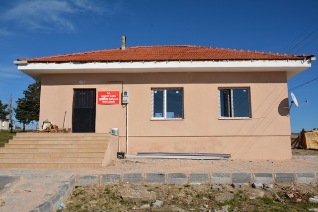 Elmac�k K�y�ne Yeni Muhtarl�k Binas�