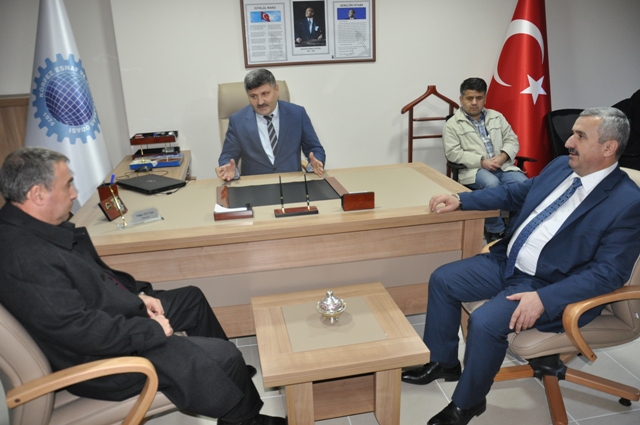 Ba�kan Baran�dan Esnaf ve Sanatk�rlar Odas�na Ziyaret