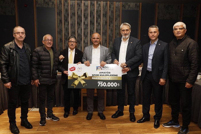 Amatr Spor Kulplerine 750 Bin TLlik Destek