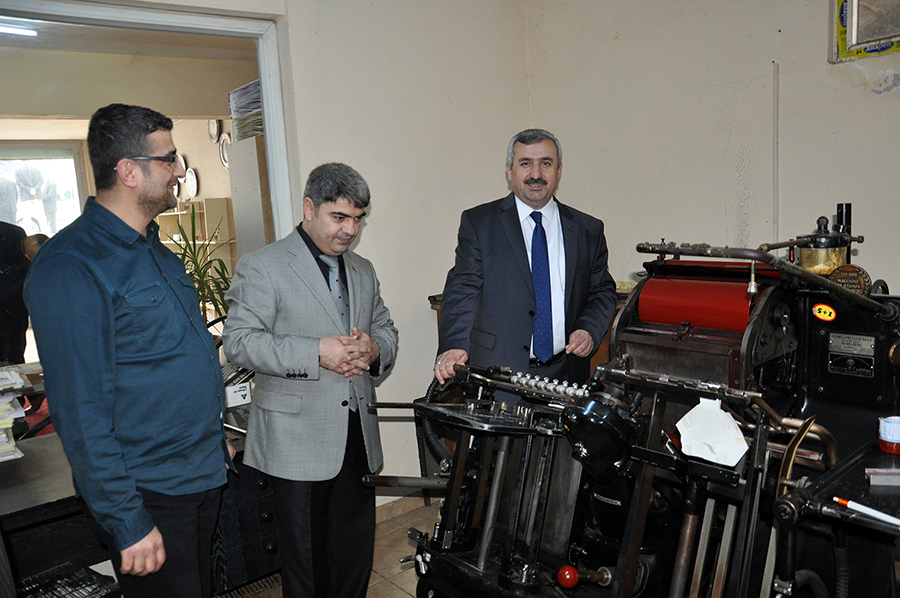 Baran Barbaros Mahallesi Esnaf�n� Ziyaret Etti