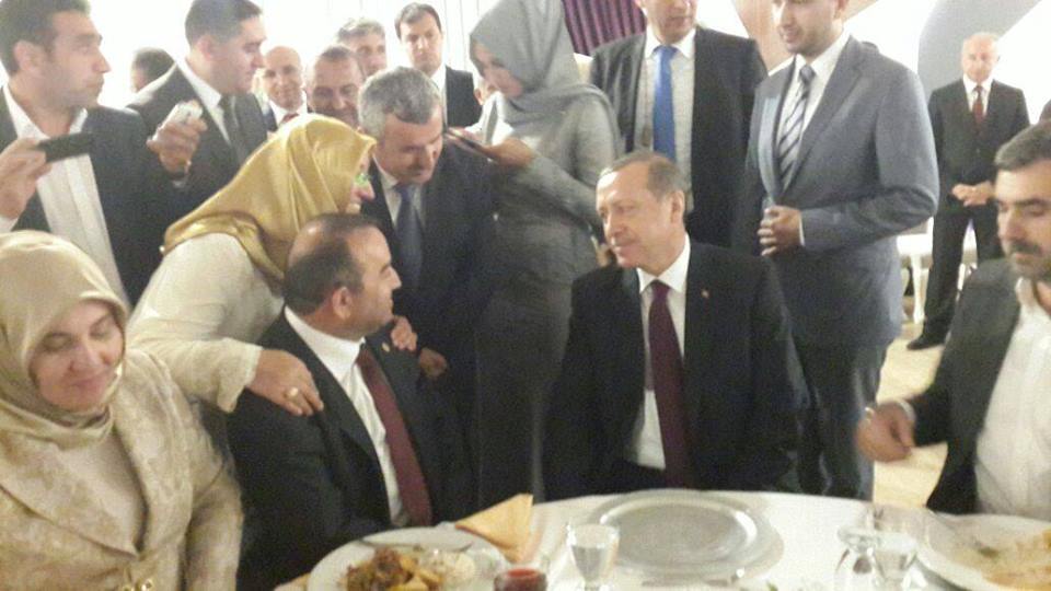 Ba�kan Baran ve Cumhurba�kan� Recep Tayyip Erdo�an Nikah T�reninde Bulu�tu