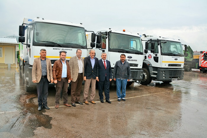 K�rfez Belediyesi ��in �nce Temizlik