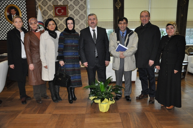 Anadolu �lk��retim Okulundan Ba�kan Baran�a Ziyaret
