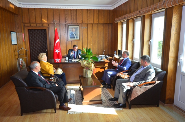 K�rfez Kent Konseyi Kaymakam Can�� Ziyaret Etti