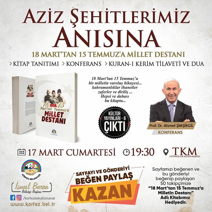 K�rfez�de 18 Mart�a �zel Program