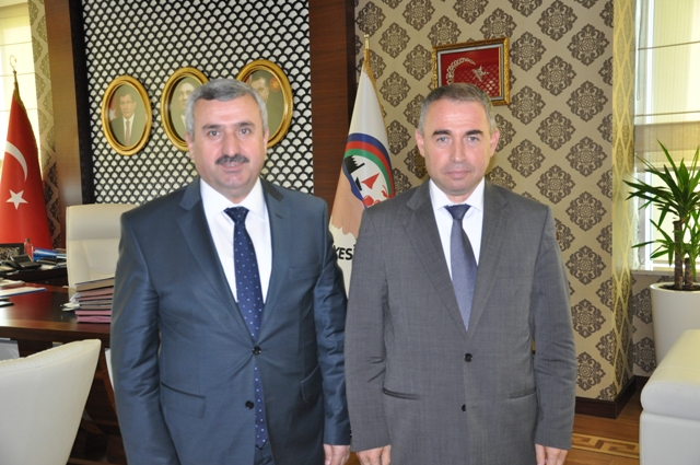 Kaymakam Can, Ba�kan Baran�� Ziyaret Etti