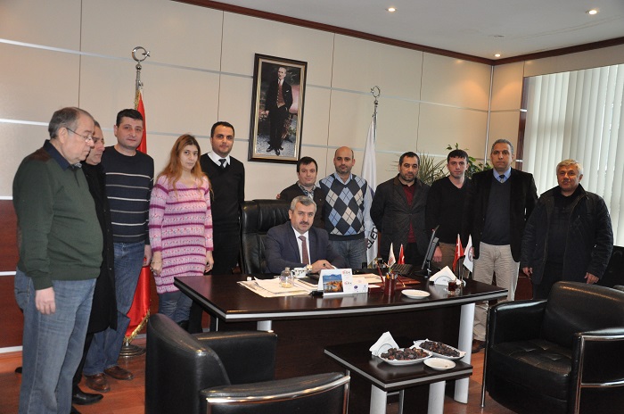Ba�kan Baran Hereke Hizmet Binas�n� Ziyaret Etti