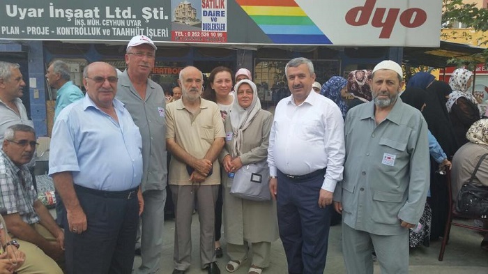 K�rfezliler �lk Hac� Kafilesini U�urlad�