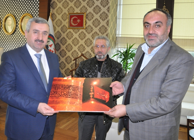 Muhammediye Cami Derne�inden Ba�kan Baran�a Ziyaret