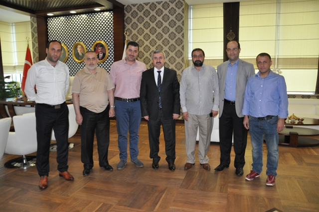 Askon�dan Ba�kan Barana Ziyaret