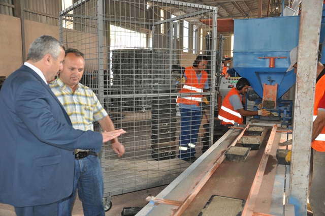 Ba�kan Baran Bord�r At�lyesini Ziyaret Etti