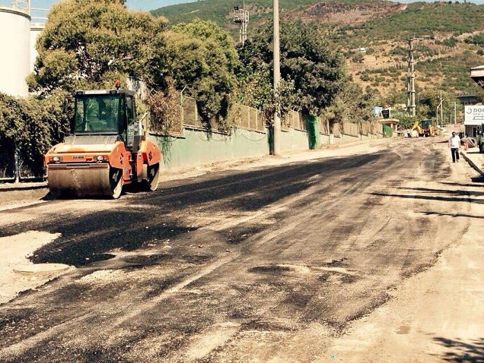 Asfalt �al��malar� Tam Gaz Devam Ediyor