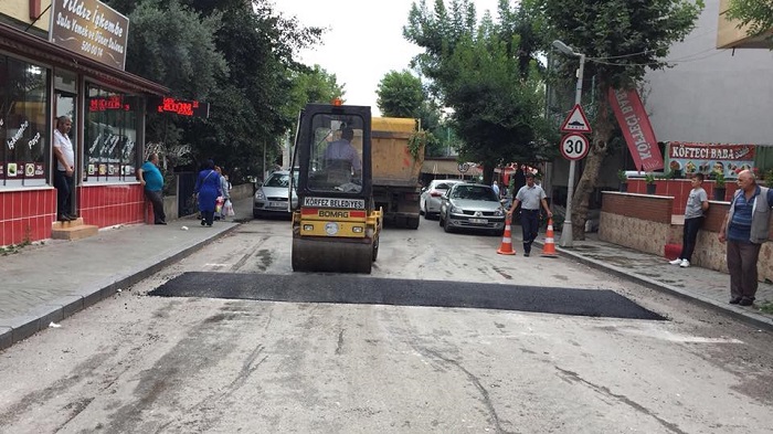 Yollar Asfaltland, Parkeler Deitirildi