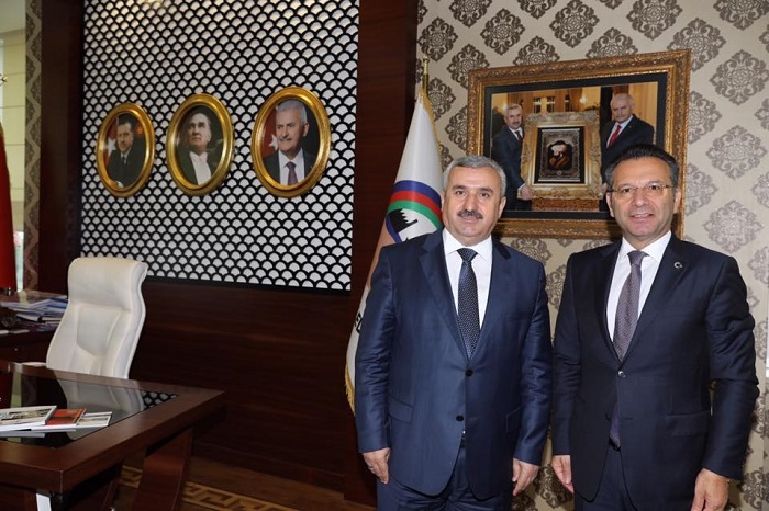 Vali Aksoydan Bakan Barana ade-i Ziyaret