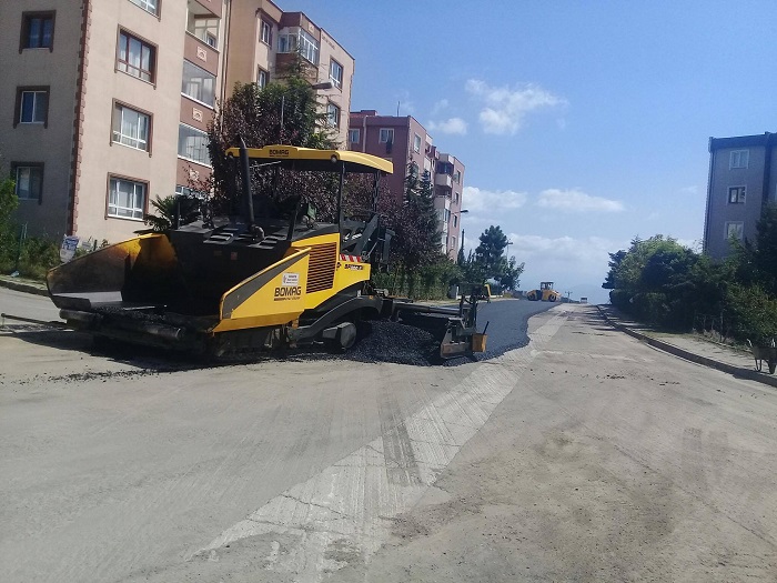 Krfezde Asfalt Mesaisi Sryor