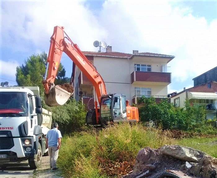 K�rfez�de �Hafriyat� Temizli�i
