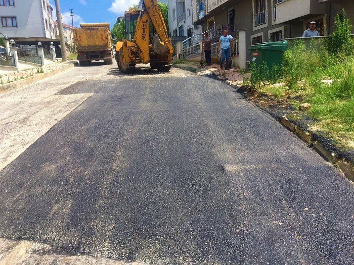 K�rfez�de Yama Asfalt �al��malar�