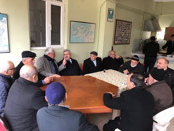 Ba�kan �smail Baran K�rfezlileri Dinliyor