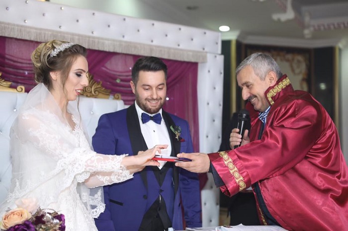 Nik�hlar�n� Ba�kan �smail Baran K�yd�