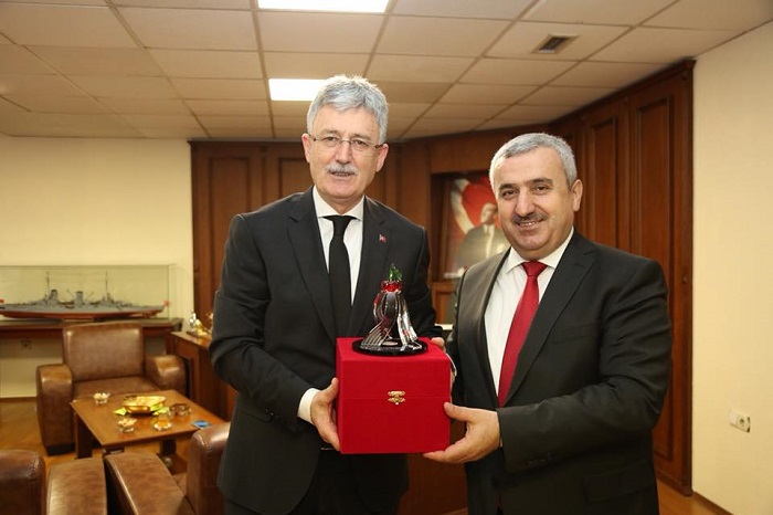 Ba�kan Baran�dan �ki Ba�kan�a Ziyaret
