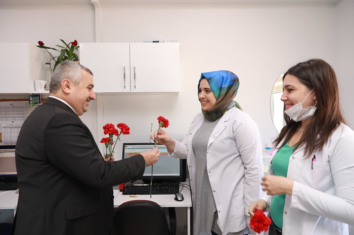 Ba�kan Baran�dan 14 Mart Ziyareti