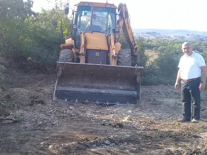Vatanda stedi Belediye Yapt