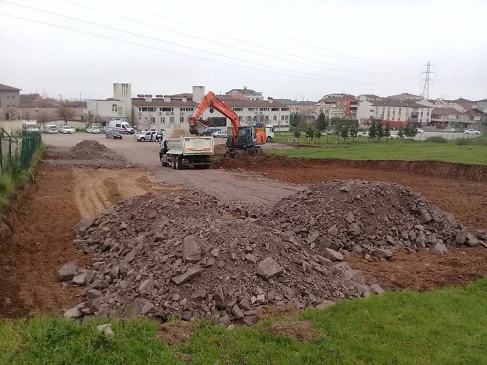 Krfez Devlete Yeni Otopark Alan