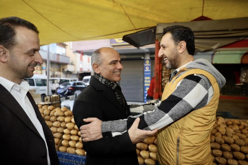 Başkan Söğüt´ten Perşembe Pazarı Ziyareti