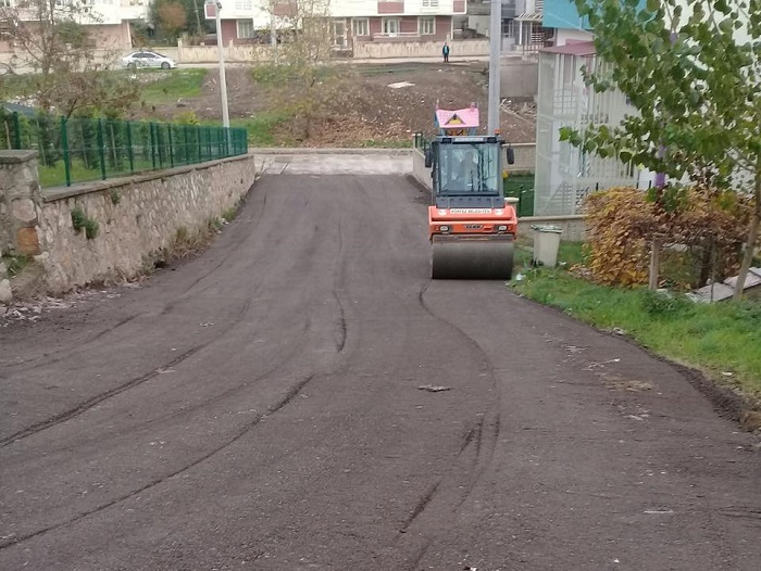 Salkm Sokakta Yol Dzenlemesi