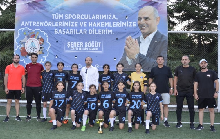 Kiraz Festivalinde ampiyon Gebze Arapemespor Fk Oldu