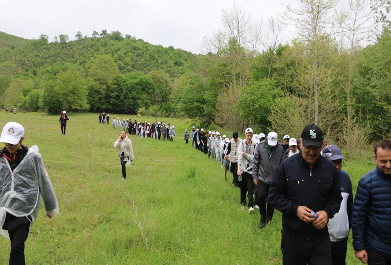 Krfezin doal gzelliklerinde trekking keyfi